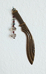 weapon bookmark-1 with Czech crystals